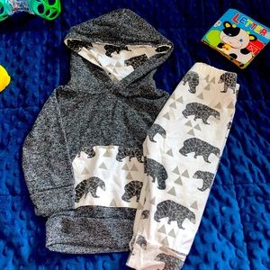 Infant bear 2-piece